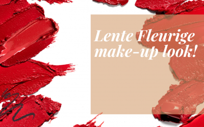 Lente fleurige make-up look